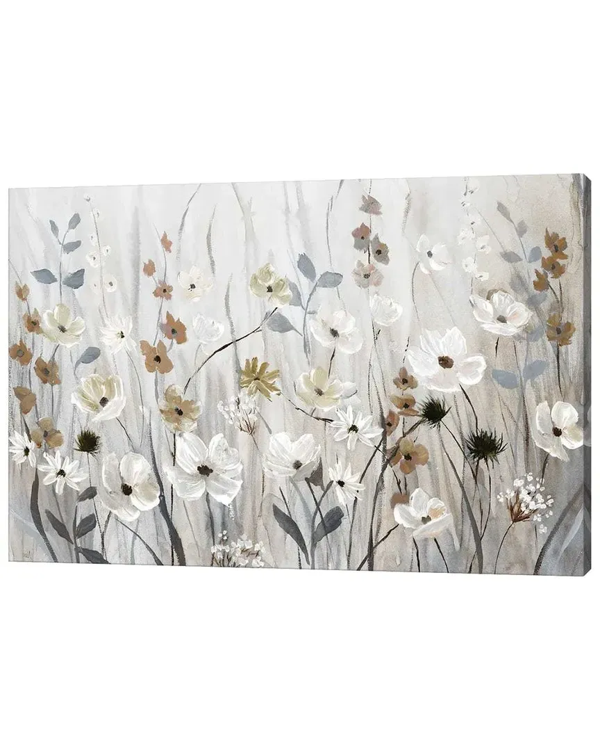 Misty Meadow Field by Nan Canvas Wall Art - Gallery Wrapped image