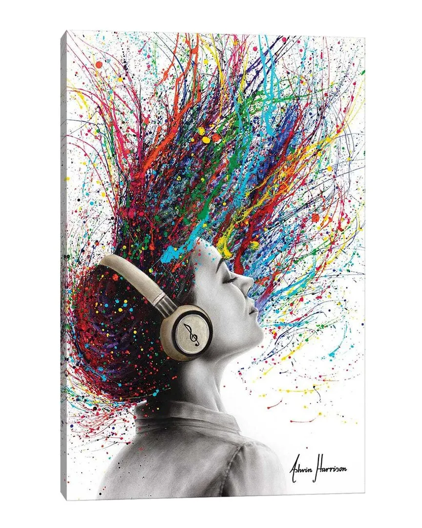 Music Me by Ashvin Harrison Canvas Wall Art