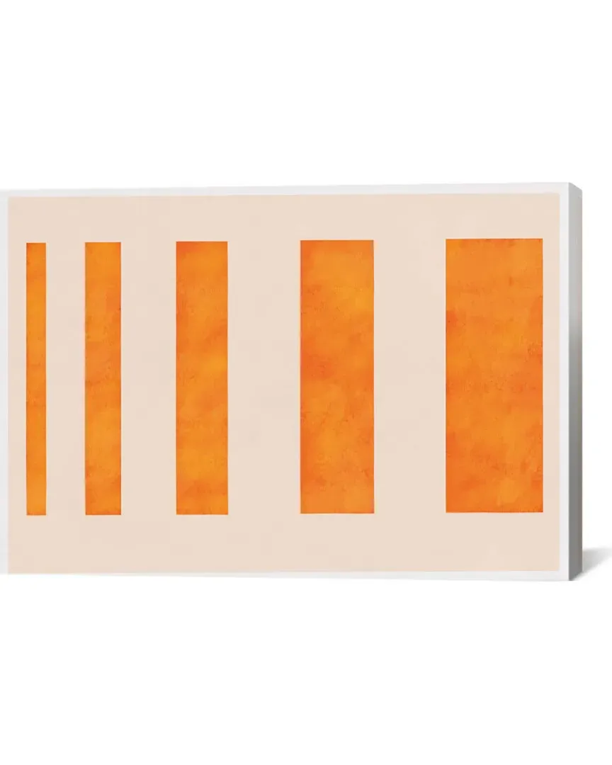 Orange Levies Wall Art by 5 by 5 Collective - Giclee Print image