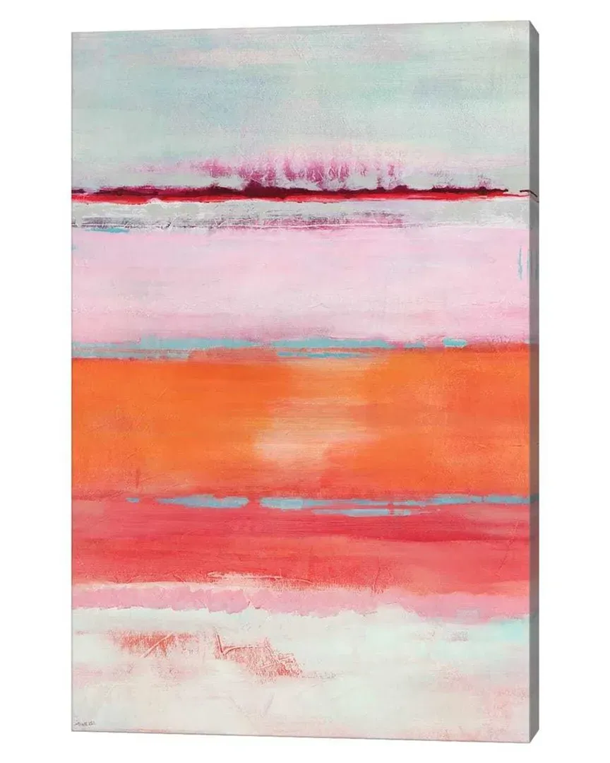 Persimmon Jump by Jill Martin Wall Art - Canvas image