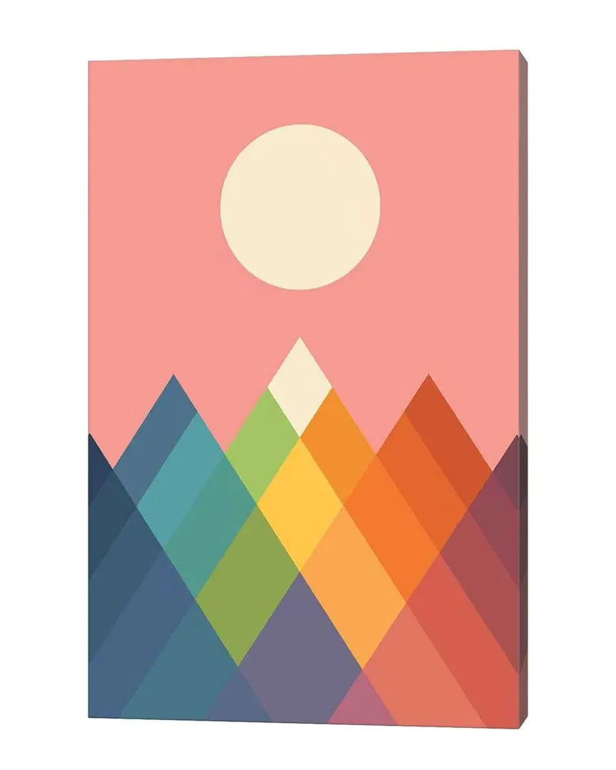 Rainbow Peak by Andy Westface Wall Art image
