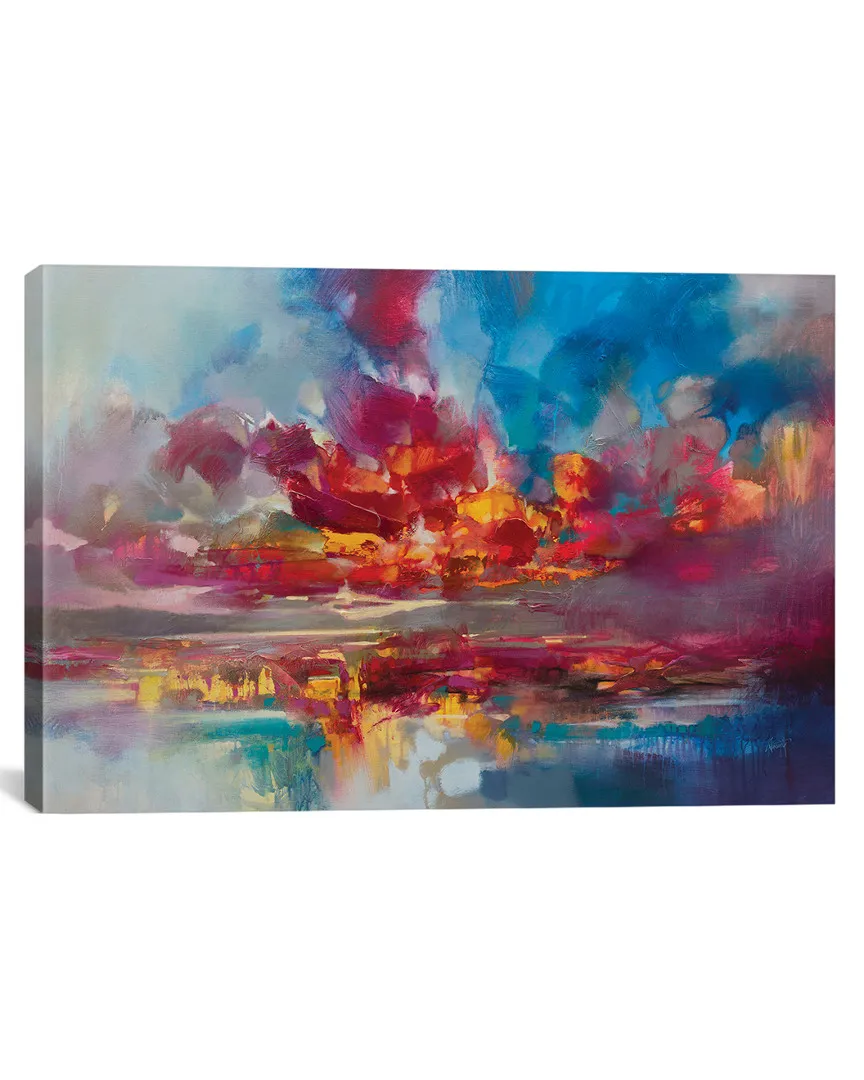 Red Energy by Scott Naismith Canvas Wall Art