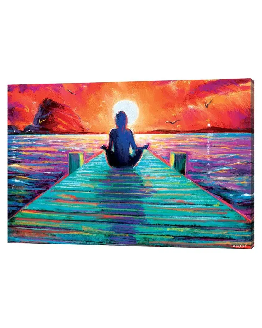 Sea Yoga by P.D. Moreno Wall Art - Canvas image