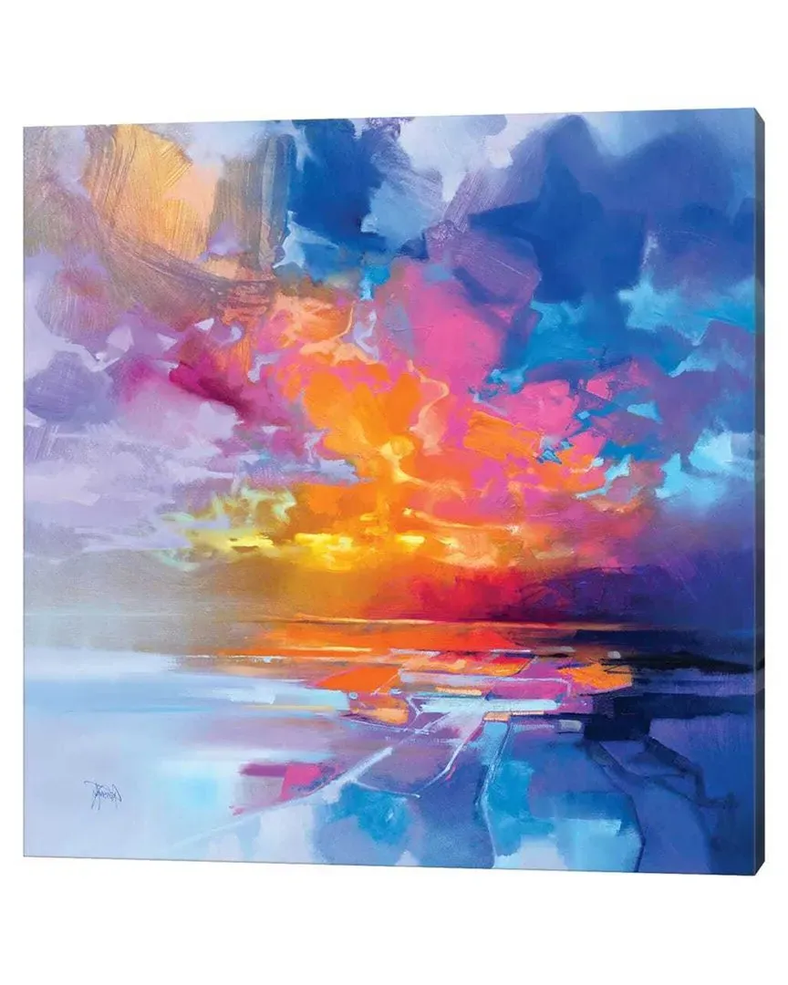 Skye Sunset Fragments by Scott Naismith Canvas Wall Art