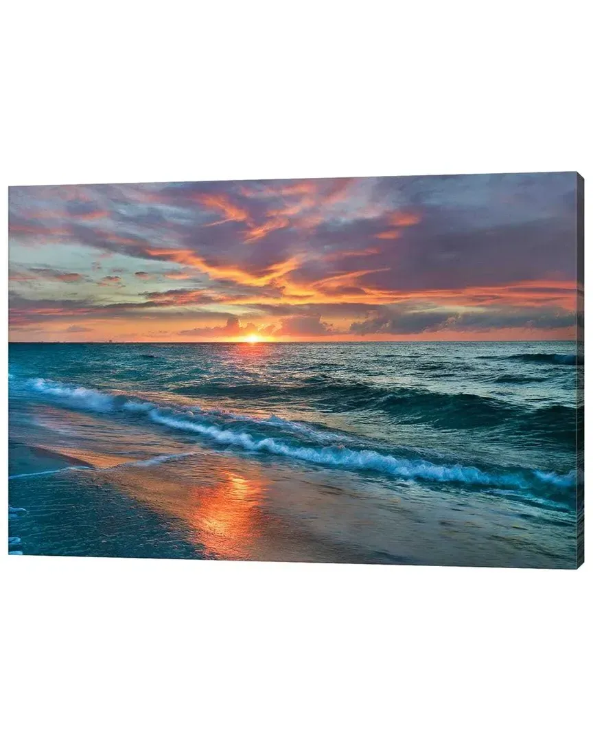 Sunset Over Ocean Gulf Islands by Tim Fitzharris Wall Art image