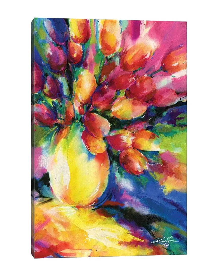 Tulips by Kathy Morton Stanion Wall Art - Canvas image