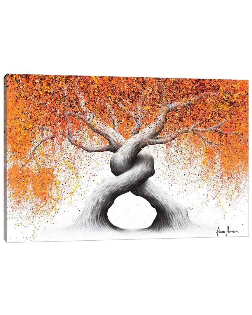 Twisting Love Trees by Ashvin Harrison Canvas Wall Art