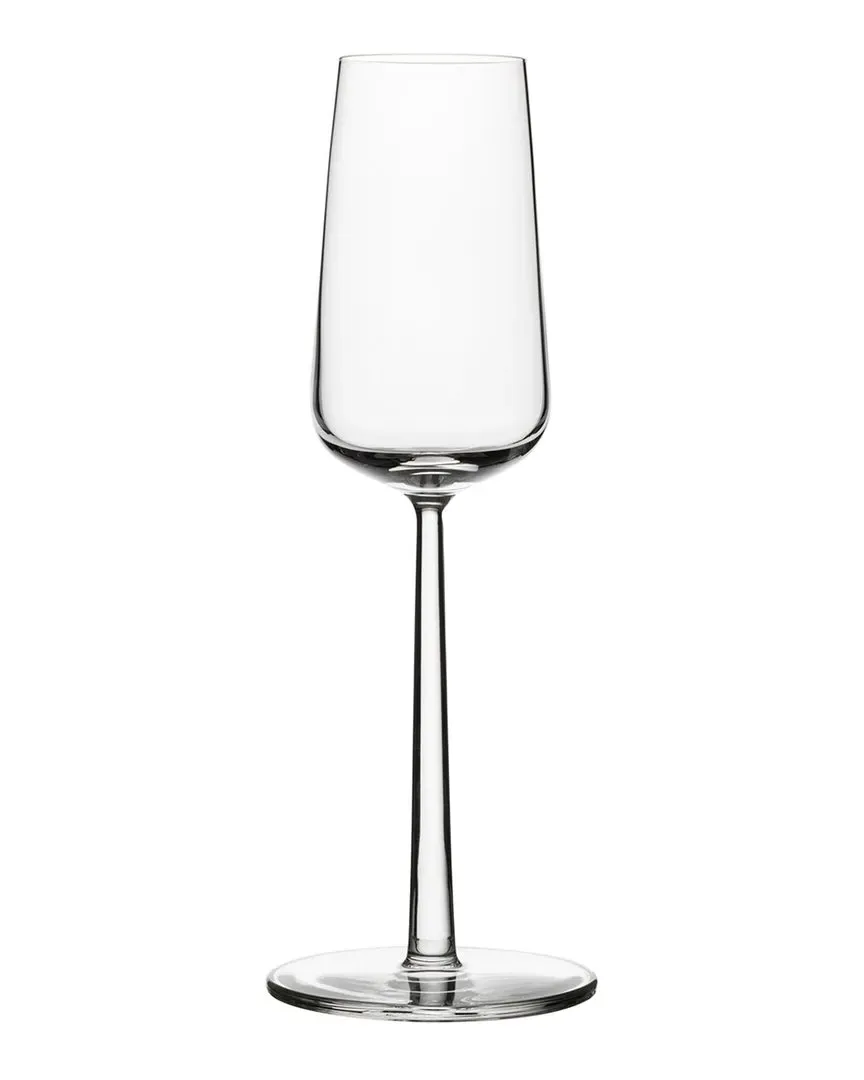 Essence Champagne Glasses Set of 4 - Lead-Free Glass image