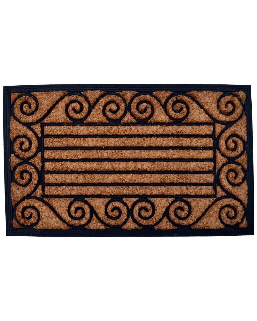 Ameeba Doormat - Brown Black, Coir image