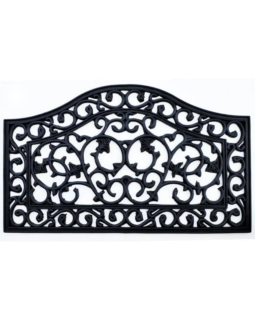 Courtney Gate Doormat - Black, Rubber image