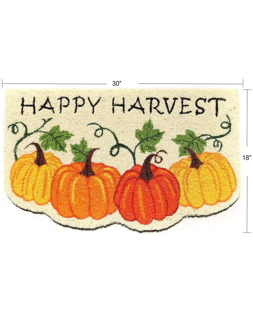 Happy Harvest Mat - Beige, Coir image
