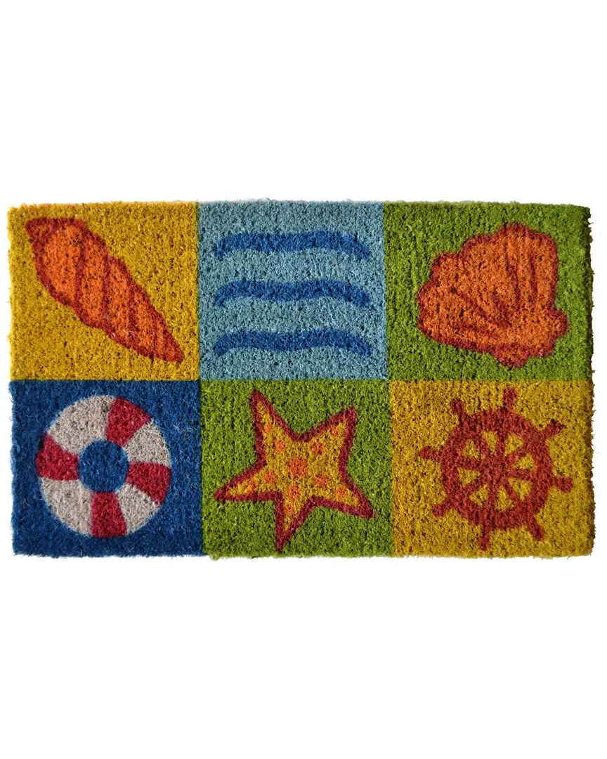 Ocean Life Doormat - Multicolor, Coir image