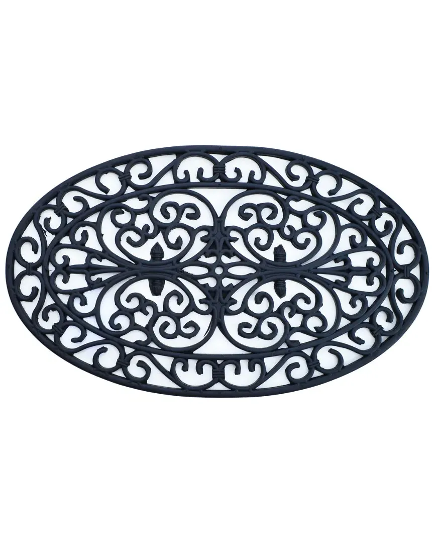 Oval Doormat - Black image