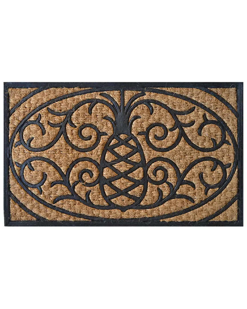 Pineapple Doormat - Brown, Coir image