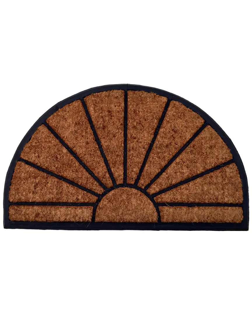 Sun Rise Doormat - Brown Black, Coir image