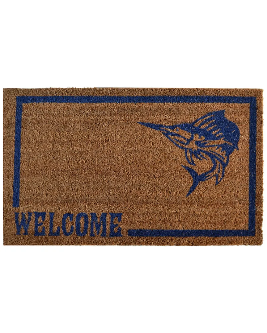 Swordfish Doormat - Brown, Coir image