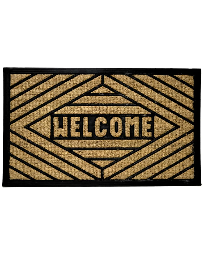 Welcome Doormat - Brown, Coir image