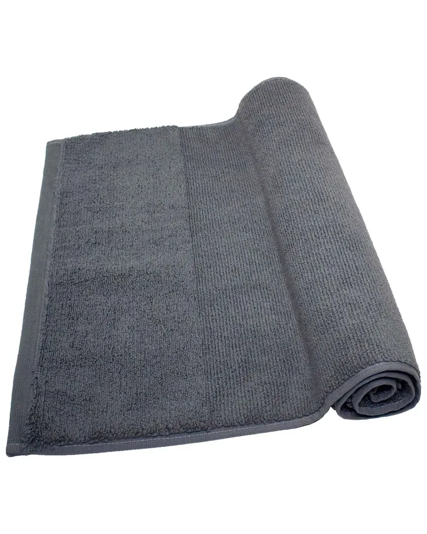 Collection Rice Effect Bath Mat - Grey