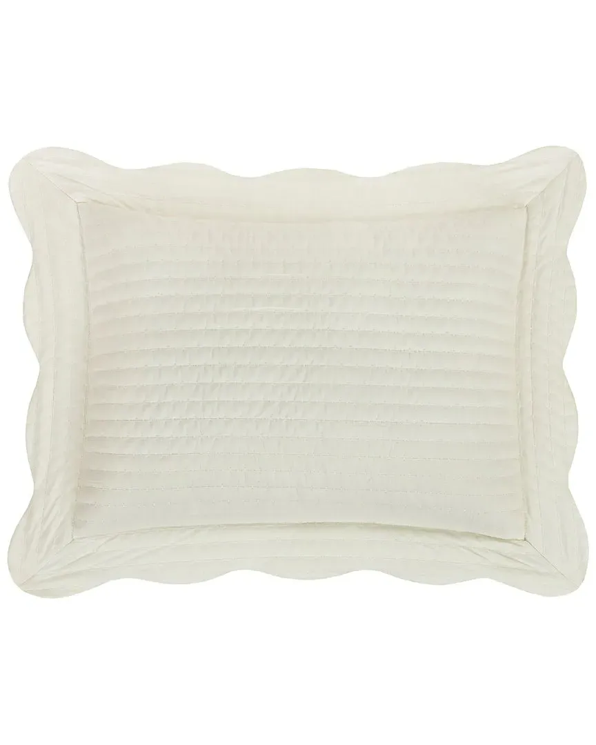 Amherst Quilted Sham - Cream, Cotton image