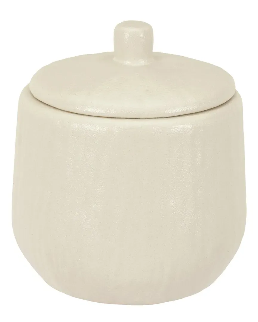 Stefano Bath Accessories Jar - Cream, Stoneware image