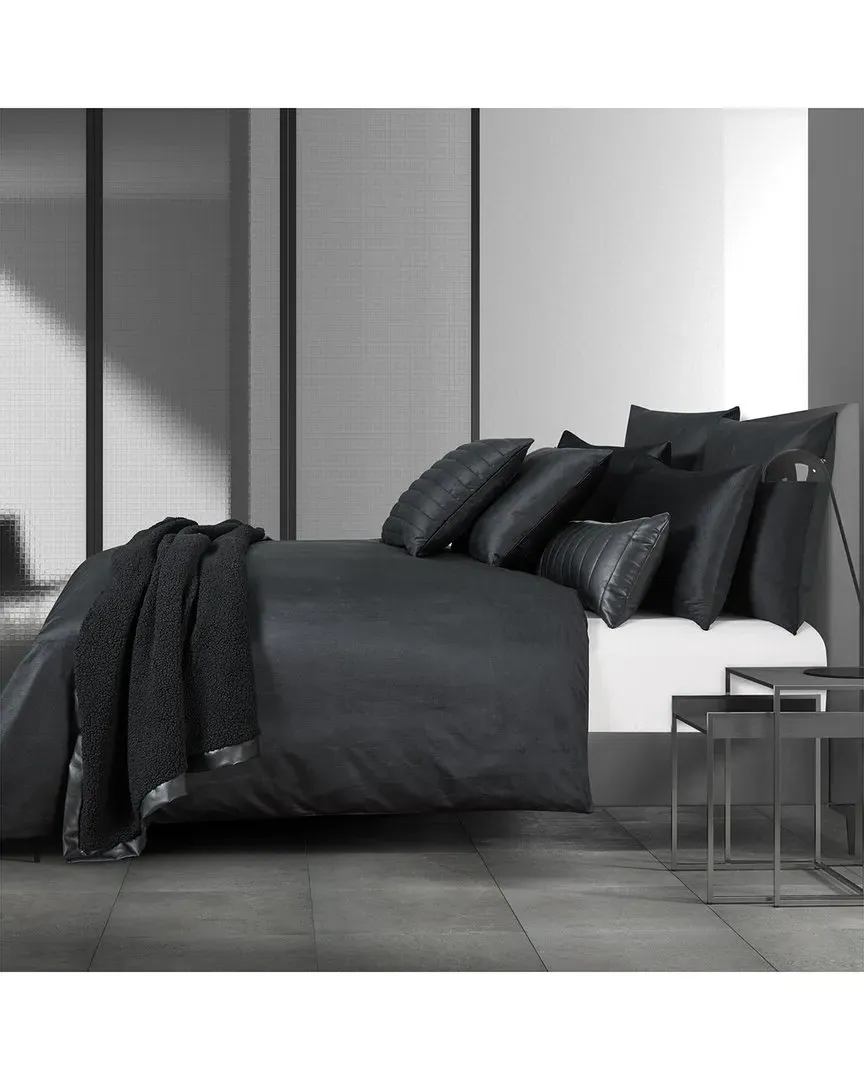 Valencia Full/Queen Duvet Set - Black, Polyester