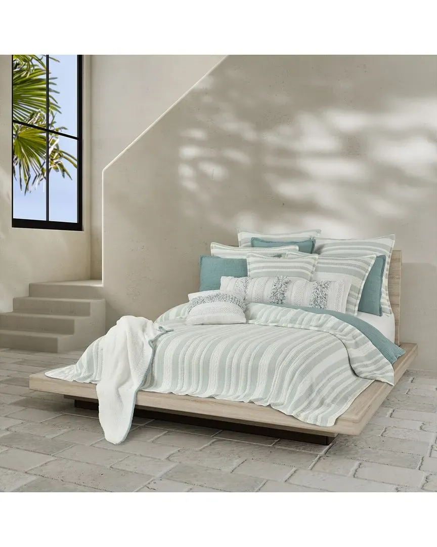 Cyprus Coverlet - Aqua, Cotton image