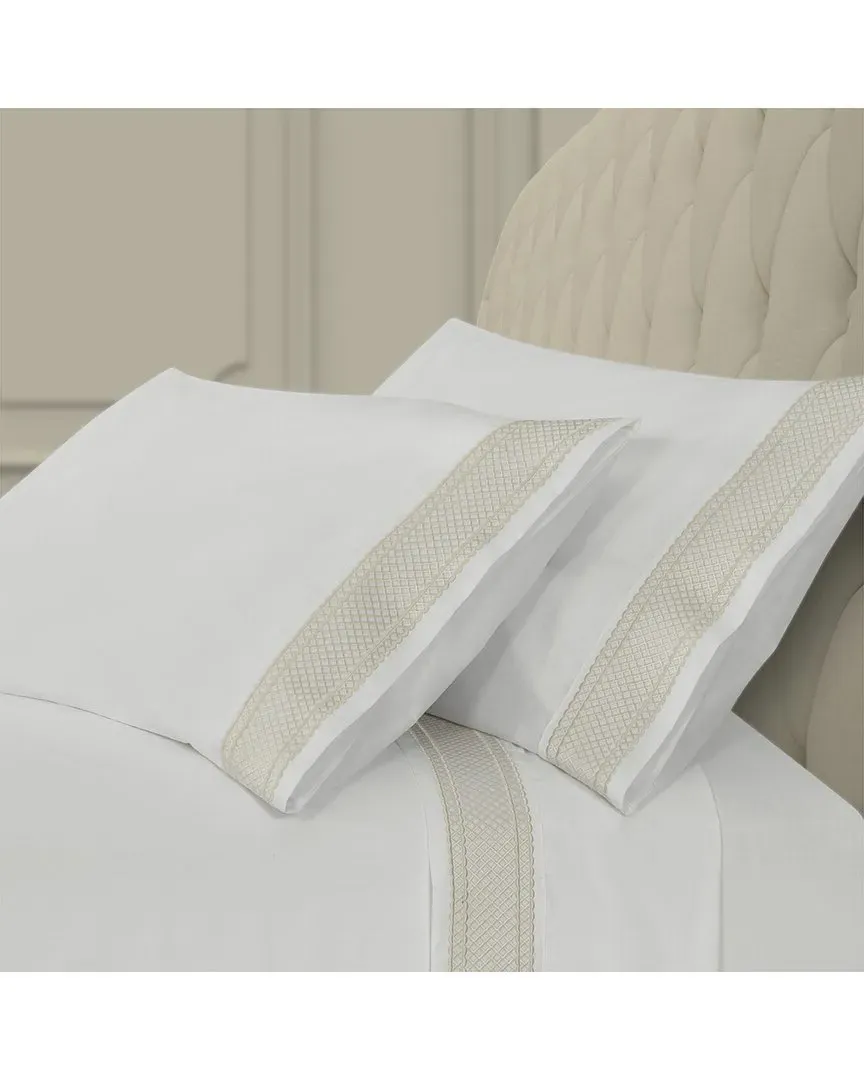 300 Thread Count Monarch Pillowcase Set - Ivory, Cotton image