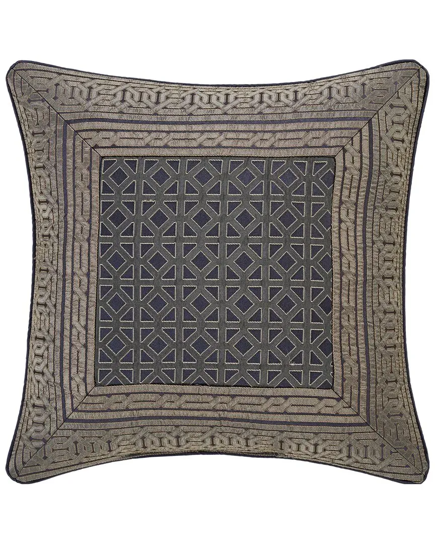 Alaro Square Decorative Throw Pillow - Slate, Polyester image