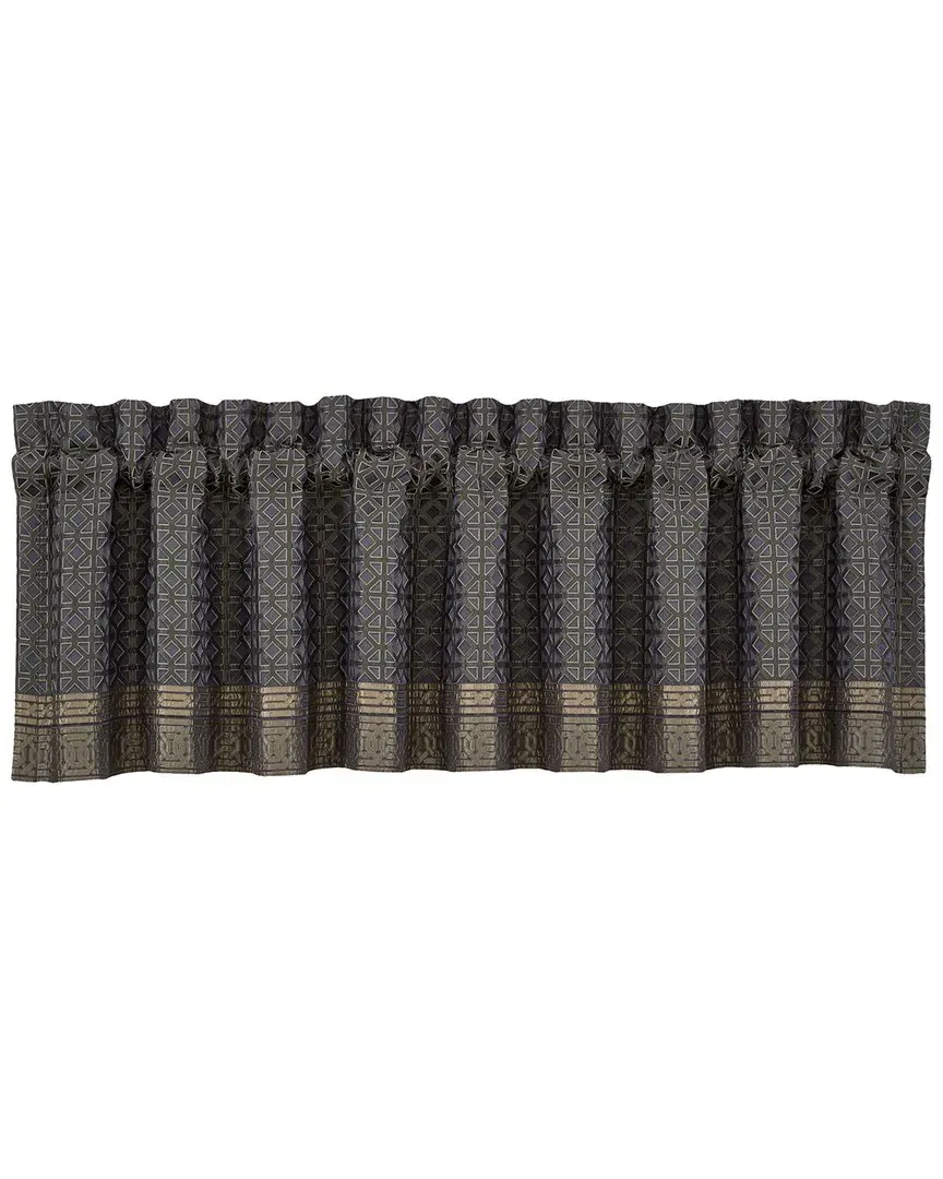 Alaro Straight Window Valance - Slate, Polyester image