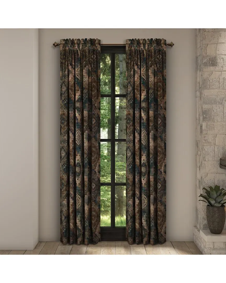 Baja Window Panel Pair - Teal, Polyester