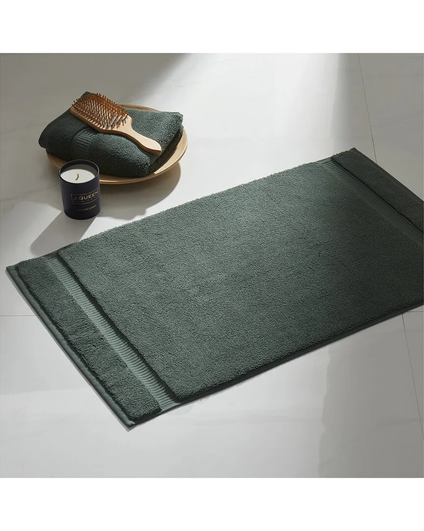 Belmore Bath Mat - Seaweed, Cotton