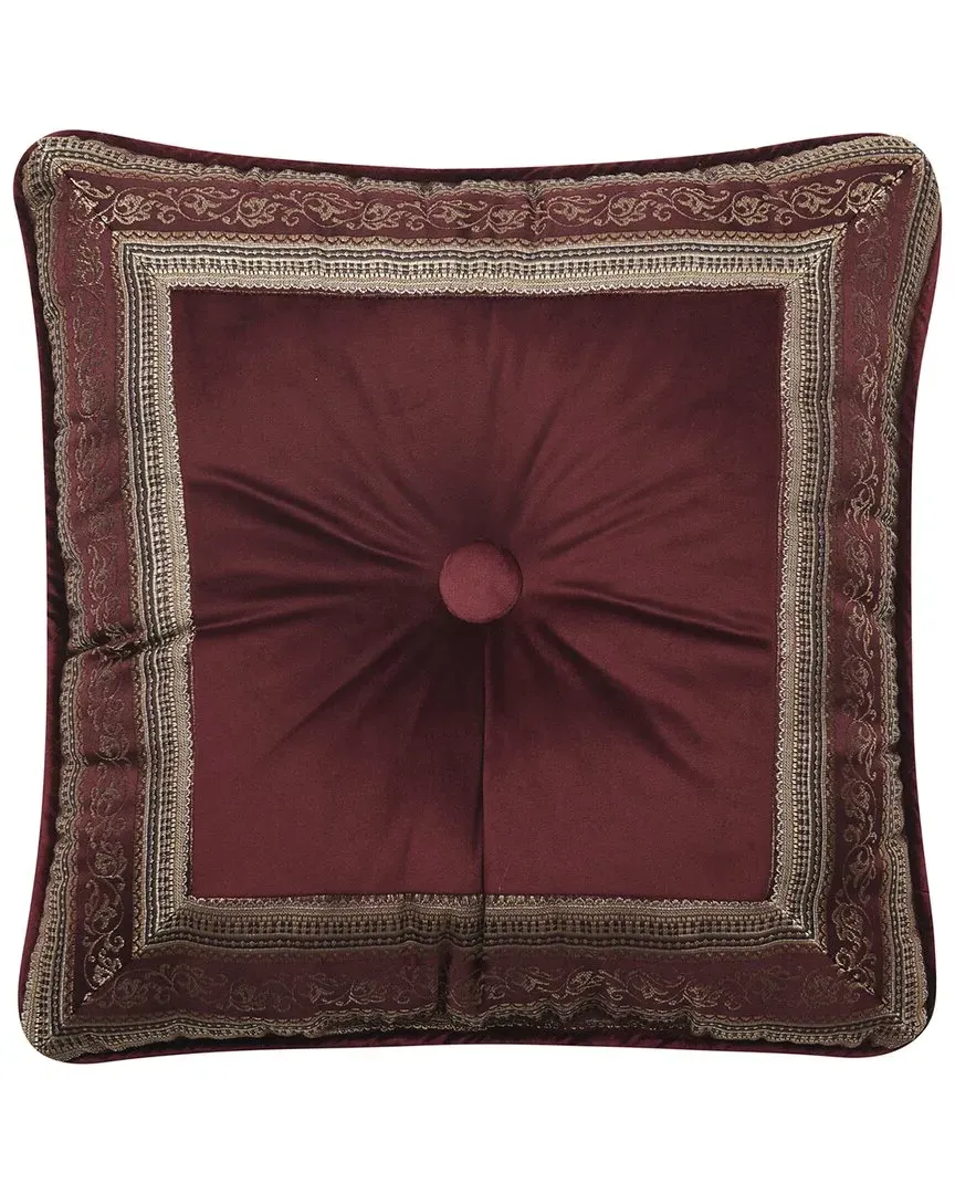 Calistoga Square Decorative Throw Pillow - Crimson image
