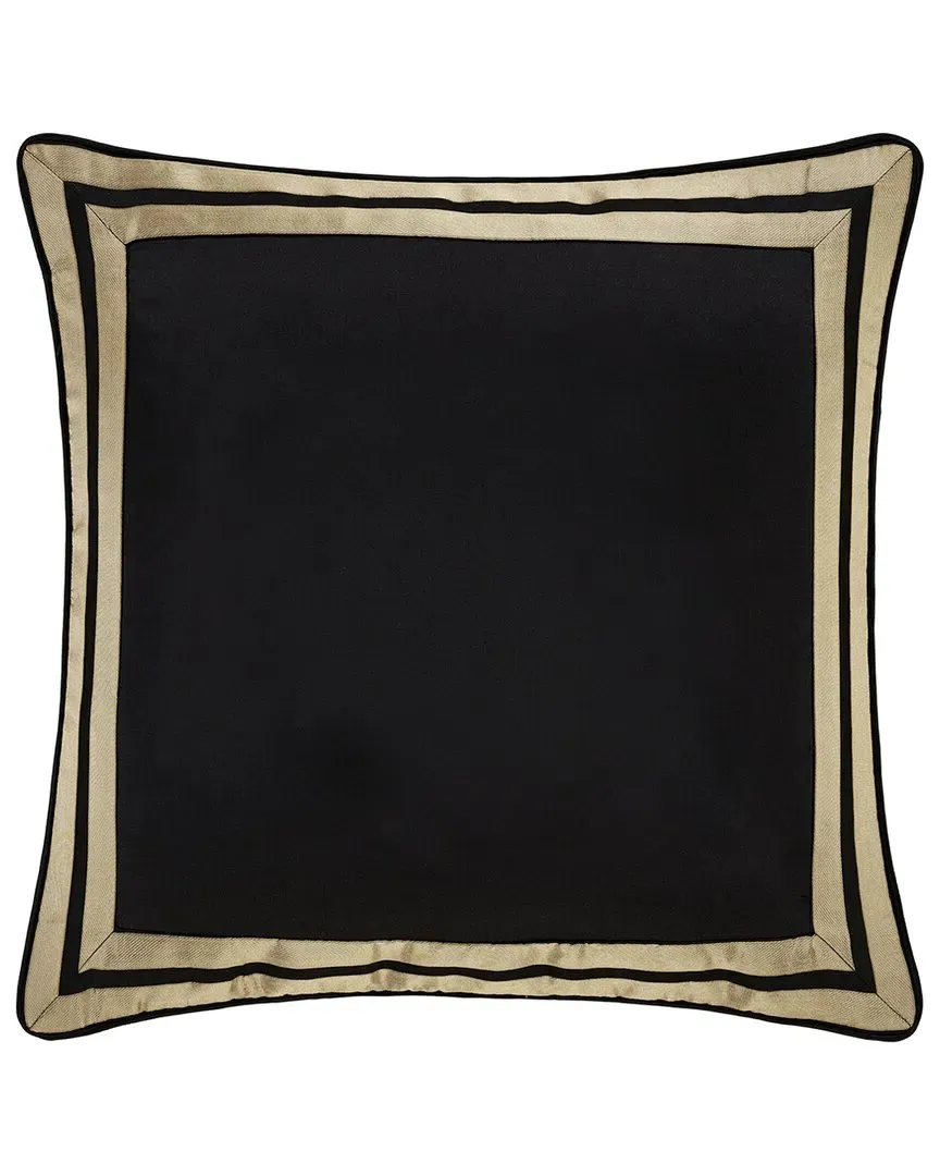 Calvari Euro Sham - Black, Polyester image