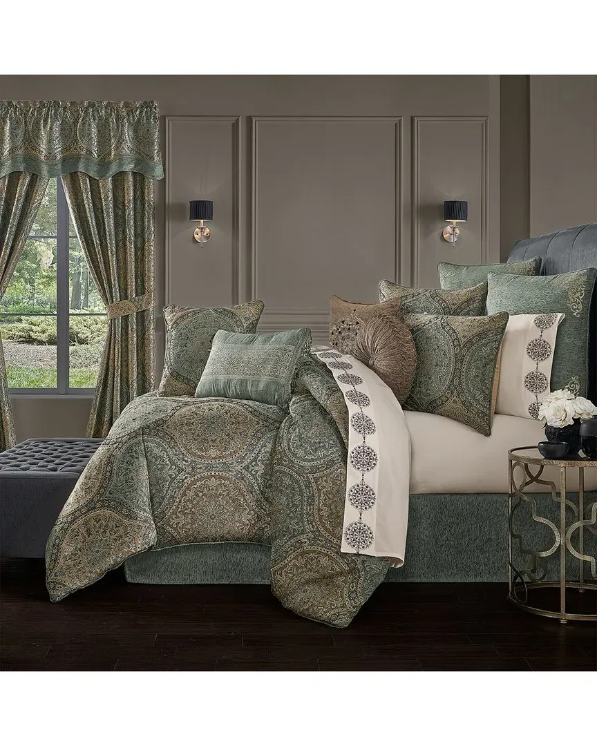 Dorset King Comforter Set - Spa, Polyester
