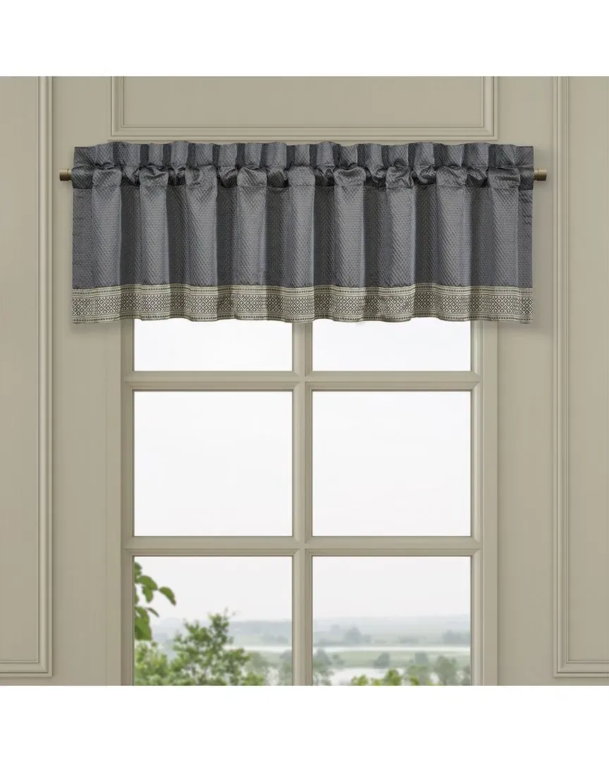 Excelsior Straight Window Valance - French Blue, Polyester image