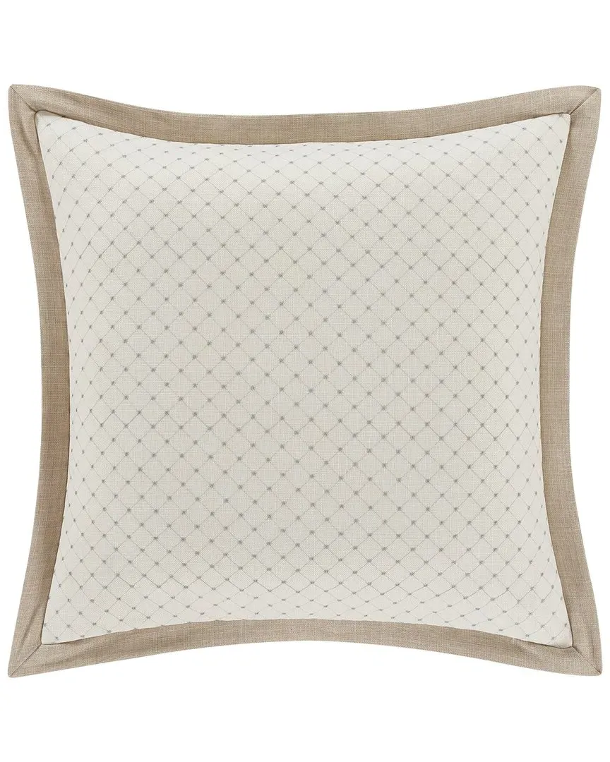 Garden View Euro Sham - Ivory, Polyester image