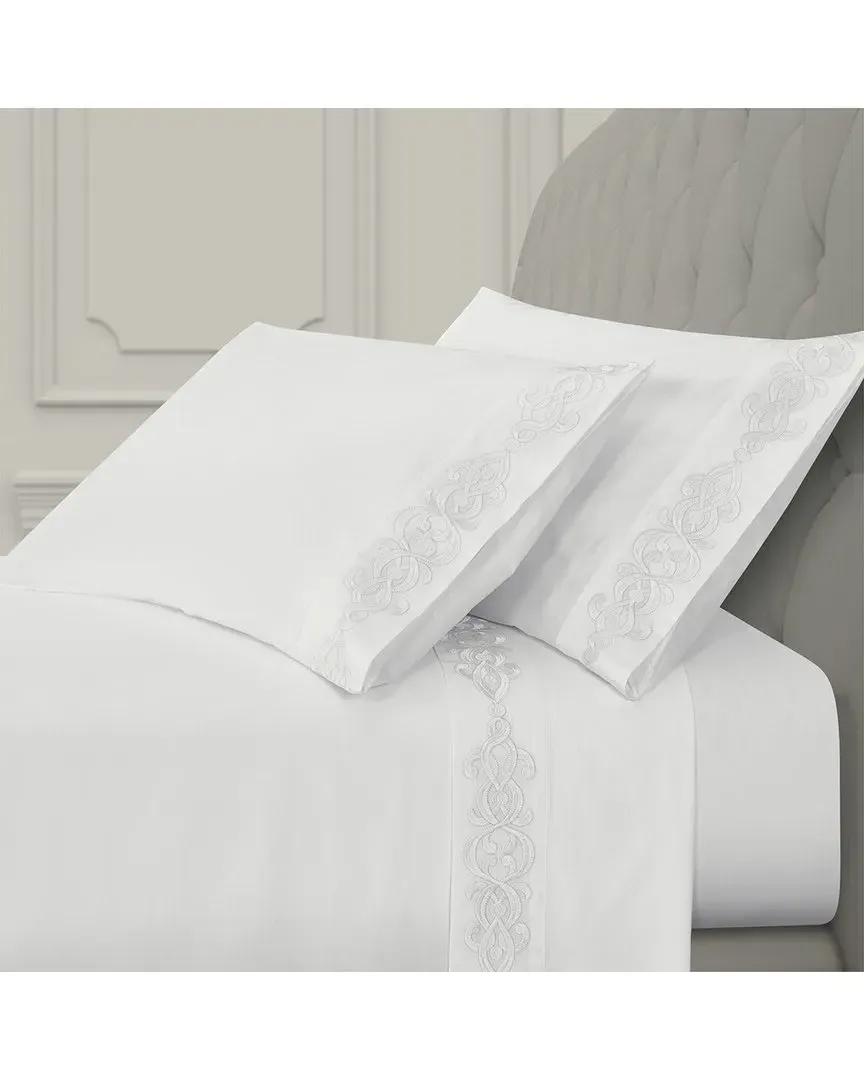 Imperial 300 Thread Count Pillowcase Set - White, Cotton