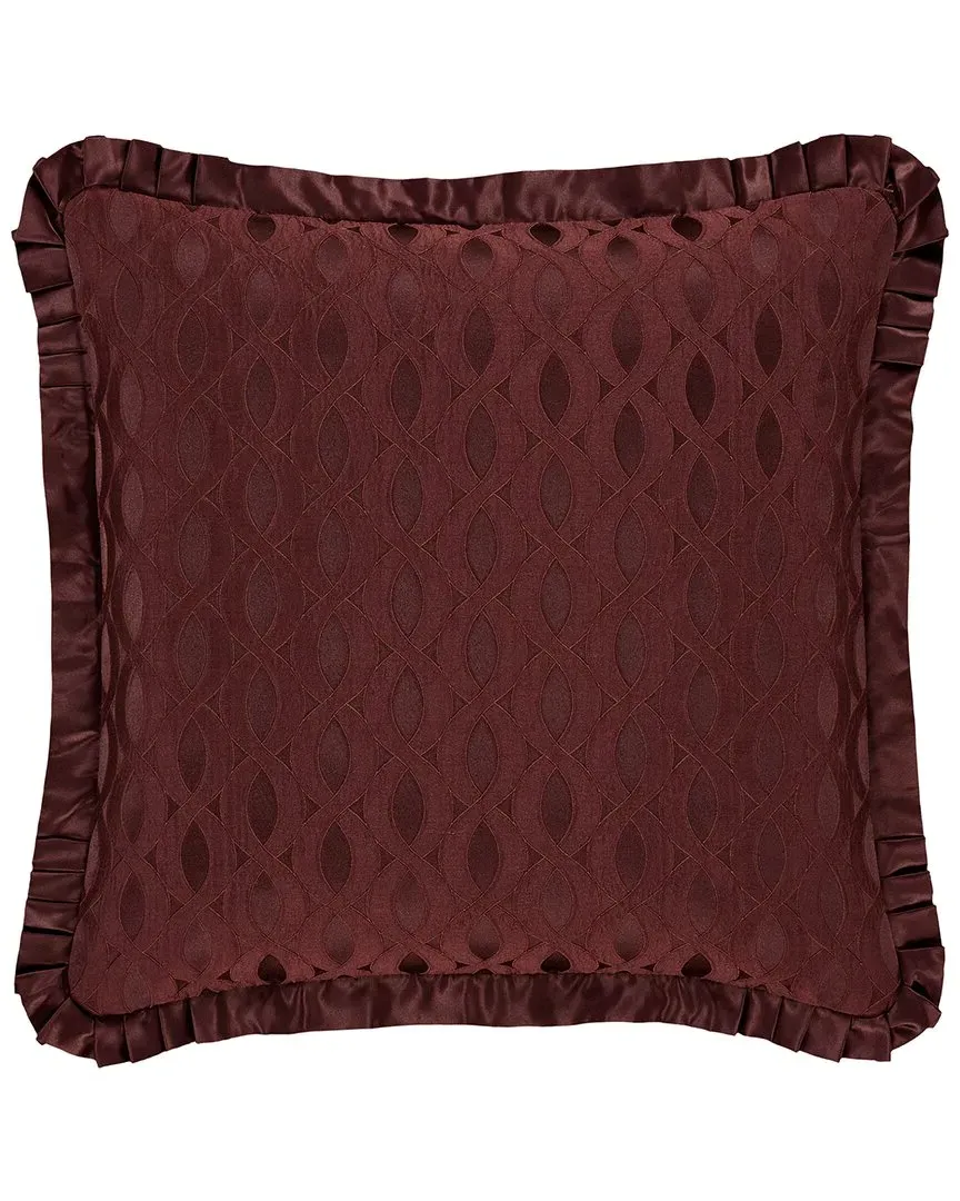 La Boheme Euro Sham - Maroon, Polyester