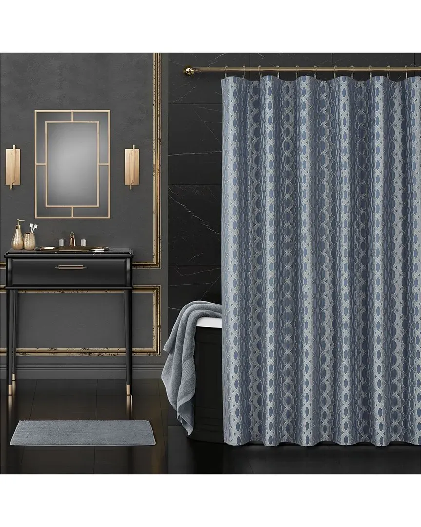 La Boheme Shower Curtain - Cerulean, Polyester