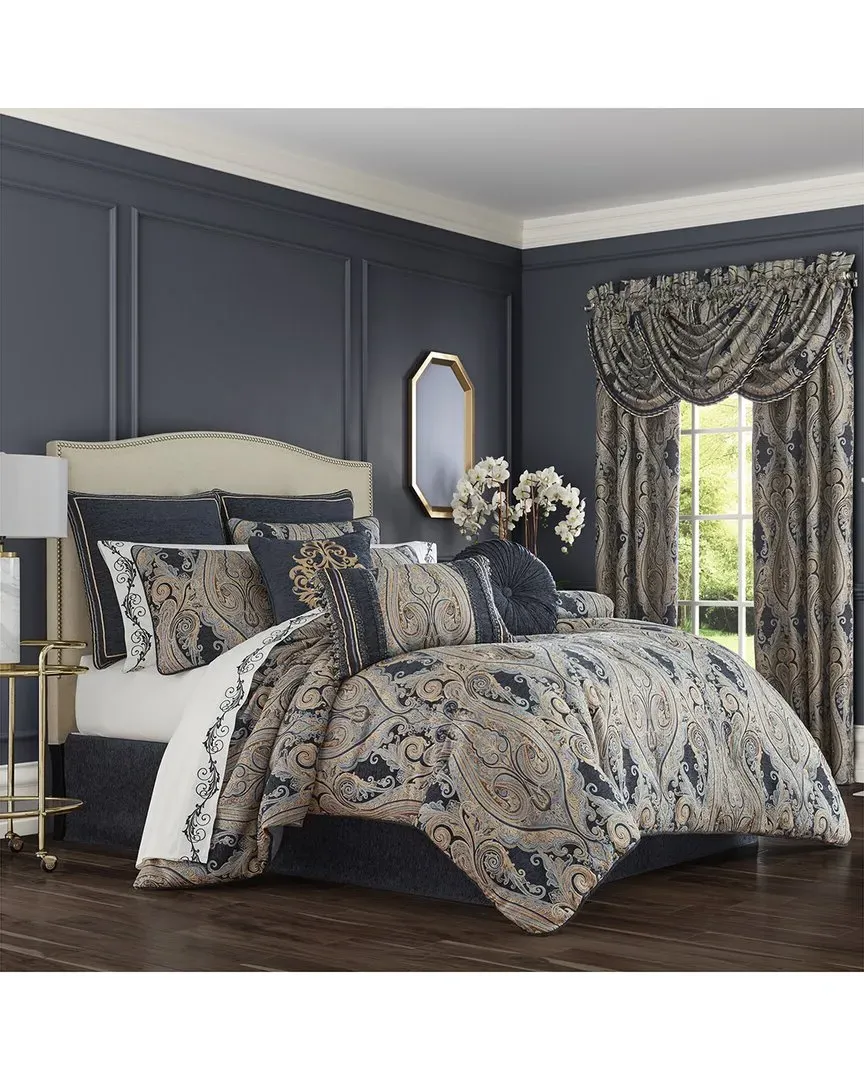 Luciana Comforter Set - Indigo, Polyester
