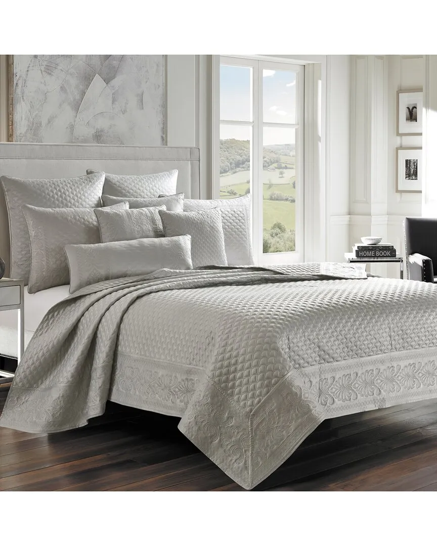 Lyndon Coverlet - Silver, Polyester
