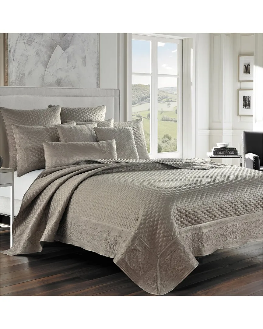 Lyndon Coverlet - Taupe, Polyester
