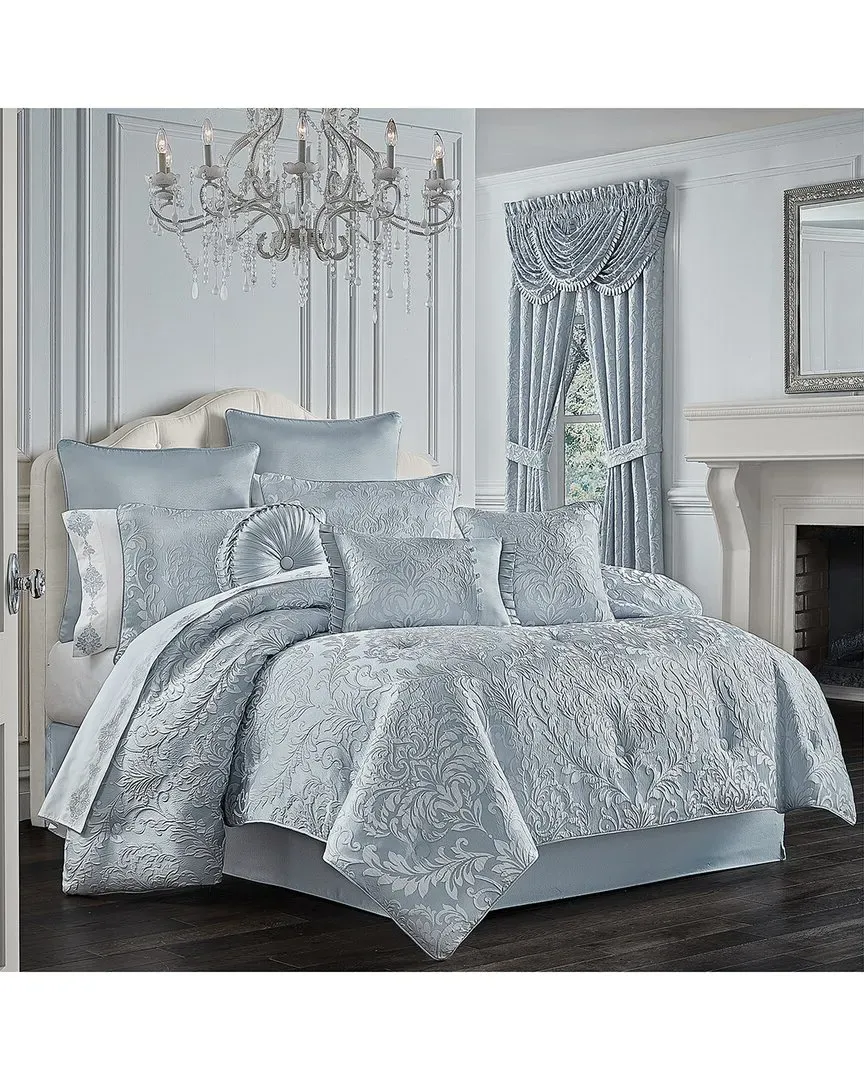 Malita Comforter Set - Powder Blue, Polyester image