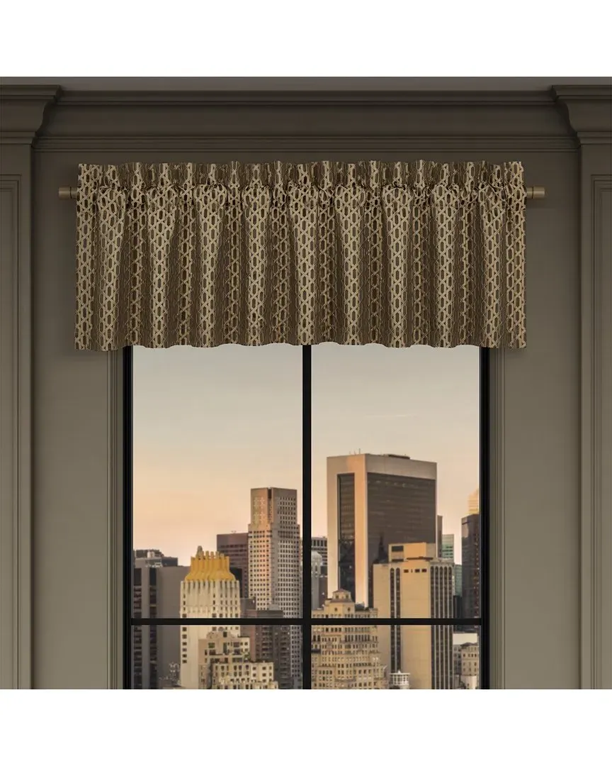 Metropolitan Straight Window Valance - Bronze, Polyester image