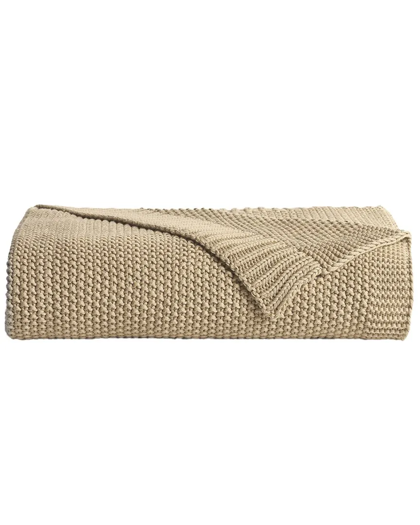 Nautical Throw - Pale Gold, Cotton
