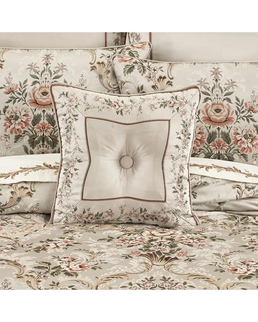 Pecora Square Decorative Throw Pillow - Coral image