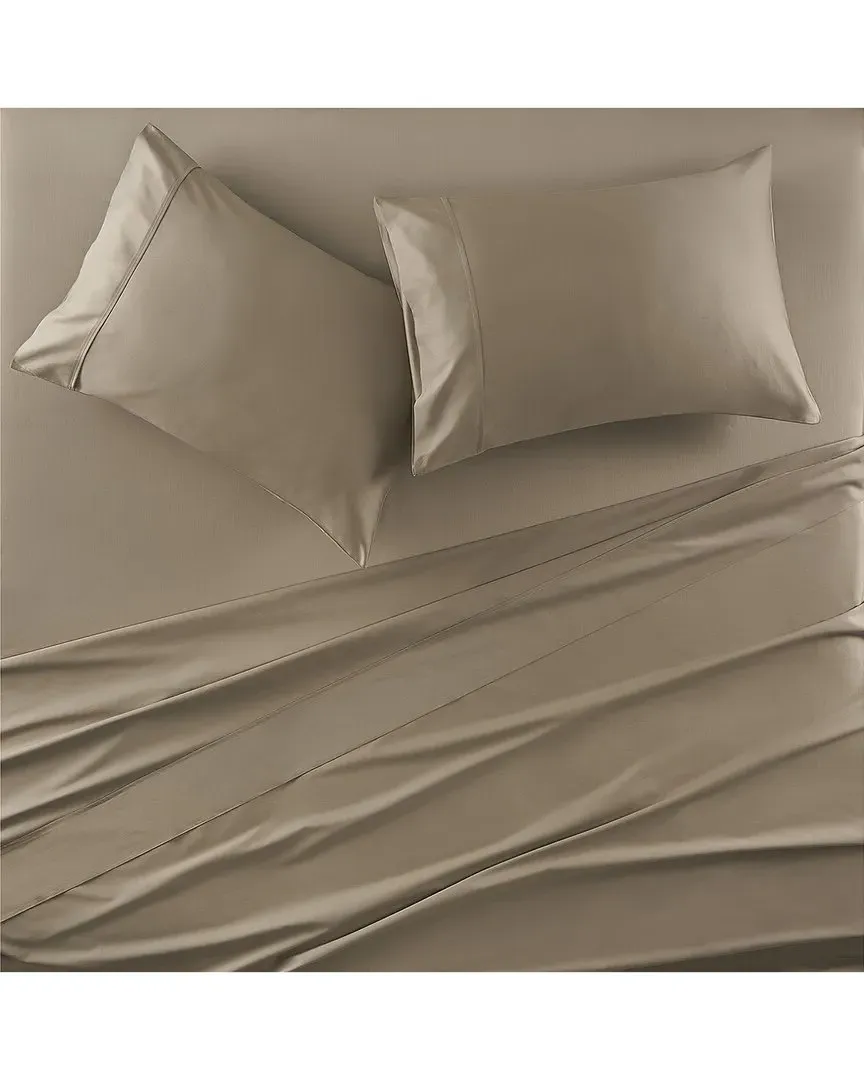 Premier King Size Sateen Sheet Set - Bronze, Cotton