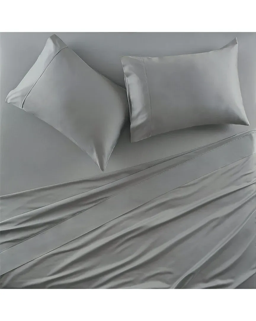 Premier King Size Sateen Sheet Set - Eucalyptus, Cotton