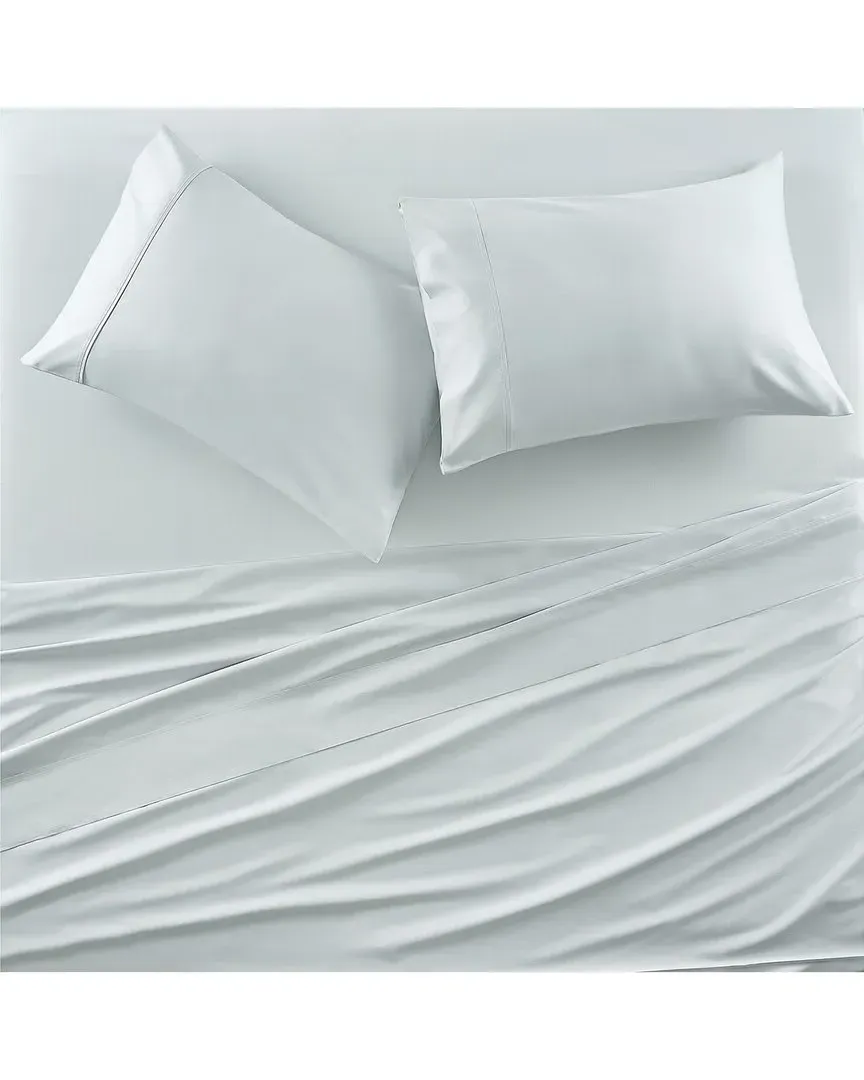 Premier King Size Sateen Sheet Set - Spa, Cotton