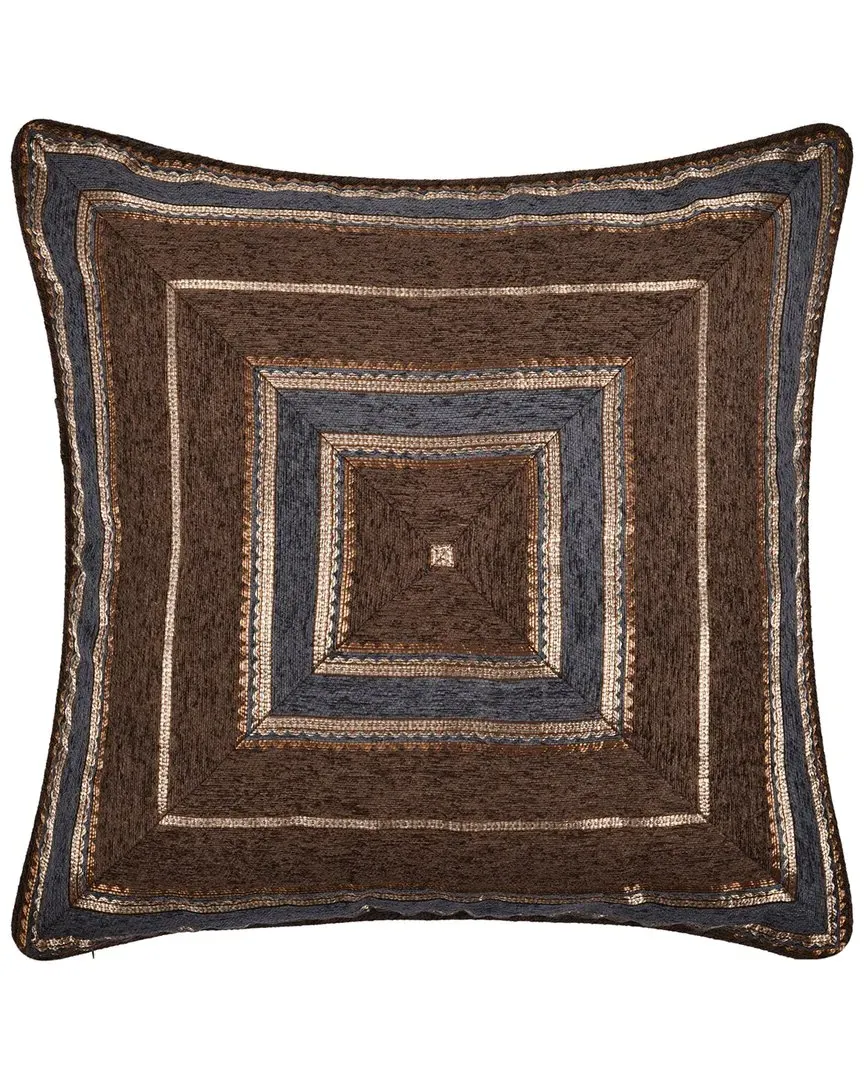 Sofia Euro Pillow Sham - Wedgewood, Polyester image